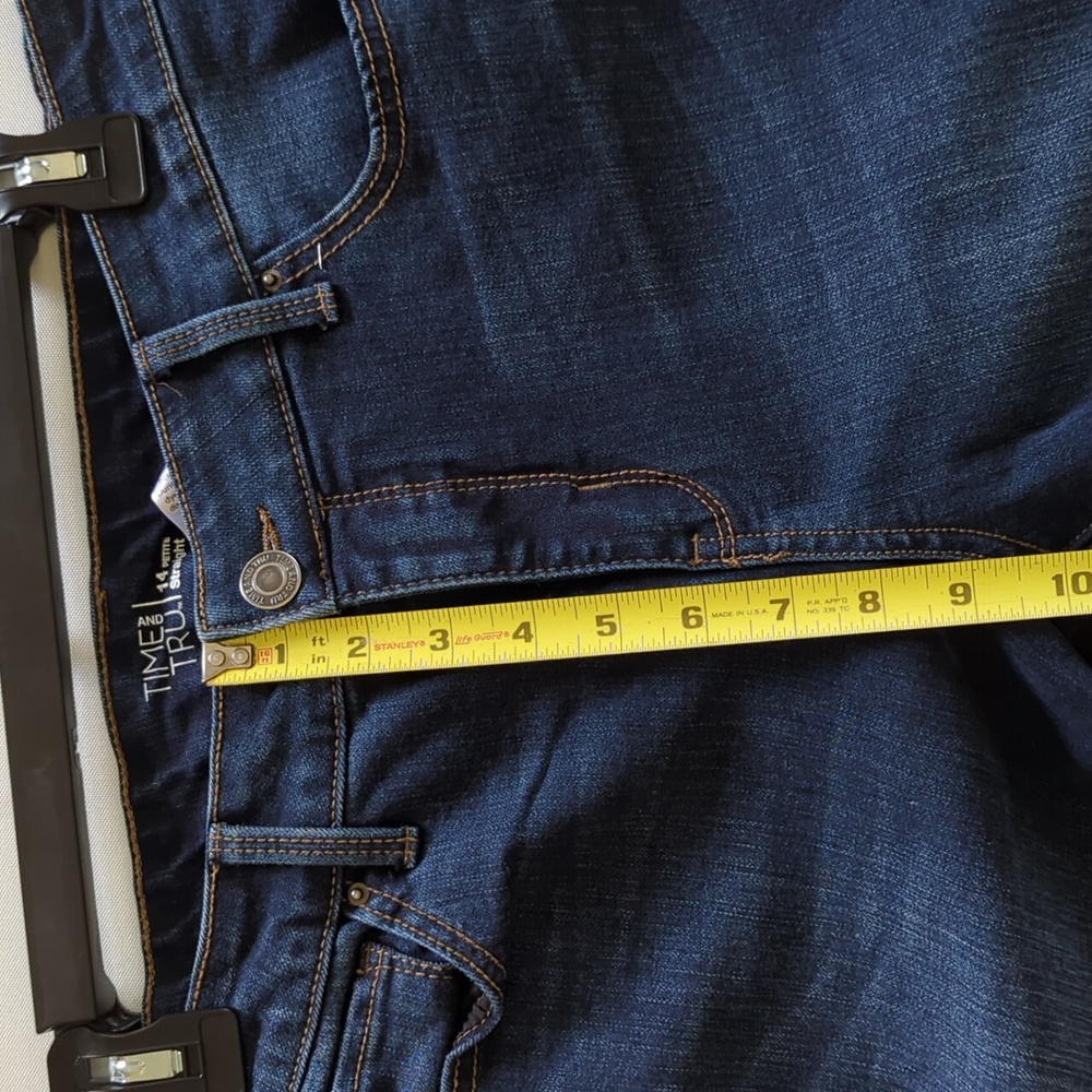 Time and Tru Jeans Size 14 Petite Excellent Condition - Picture 4 of 6